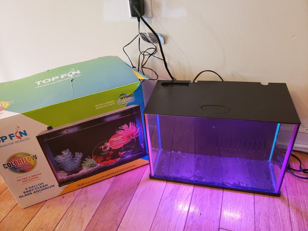 3 Gallon Fish Tank