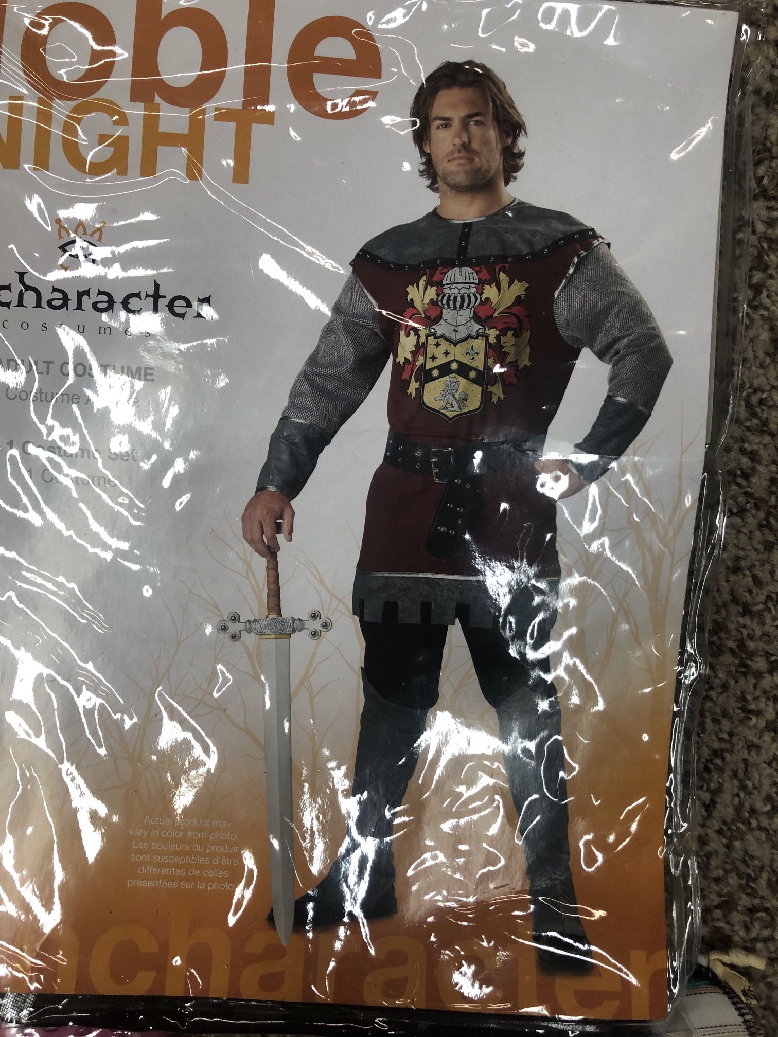 Knight Costume For Adults -size Large