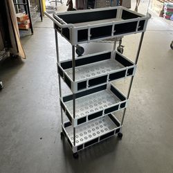 4 Tier Rolling Storage Cart 