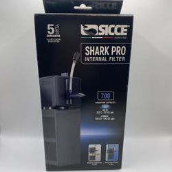 Shark PRO 700 Internal Aquarium Filter 190 GPH Submersible Up To 53 Gallons