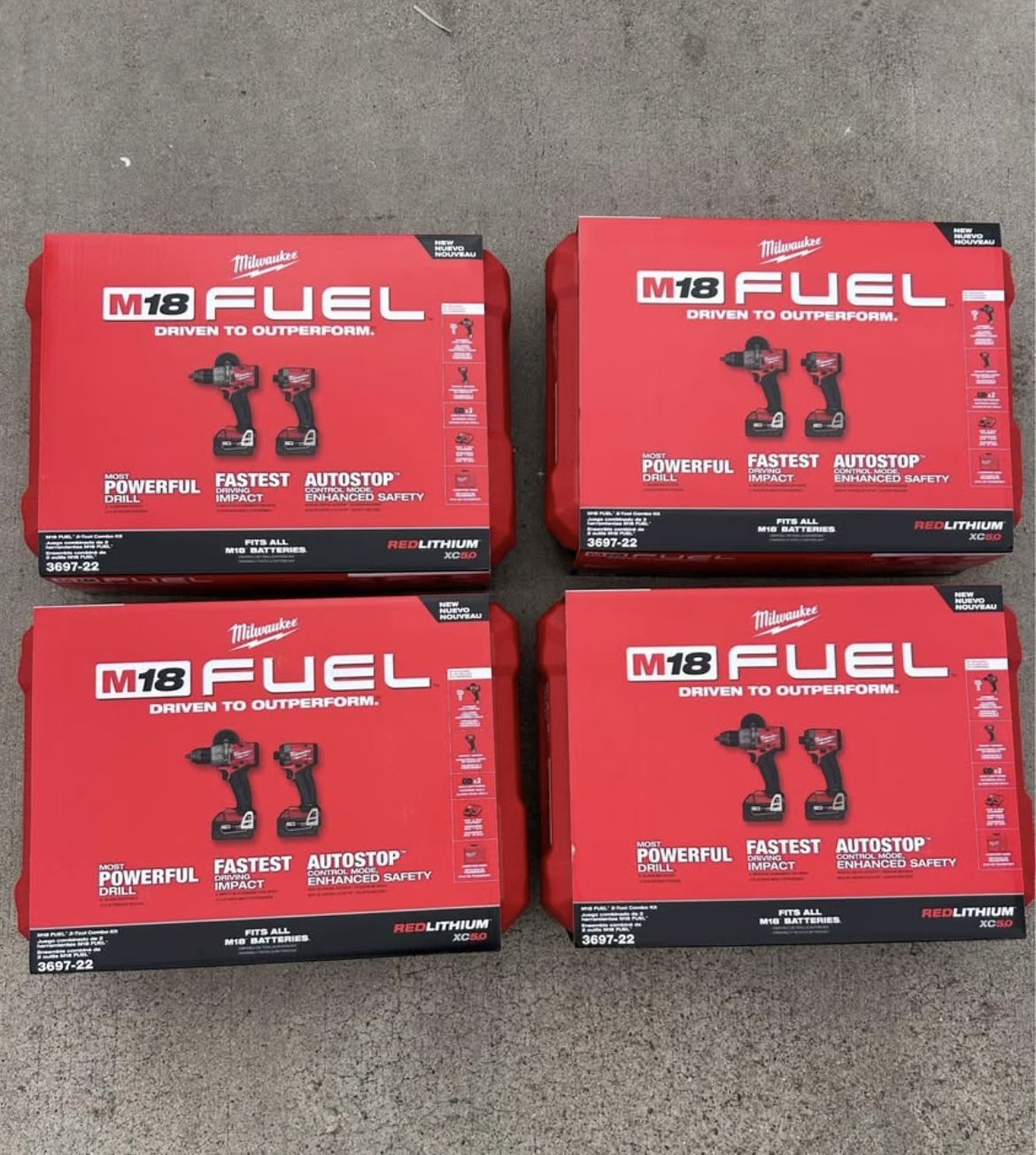 Milwaukee M18 Fuel 2-tool Combo Kit 