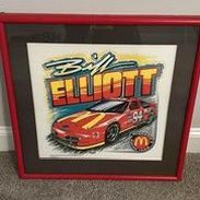 NASCAR Bill Elliott Frame
