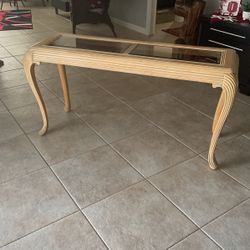 Table With Glass Top