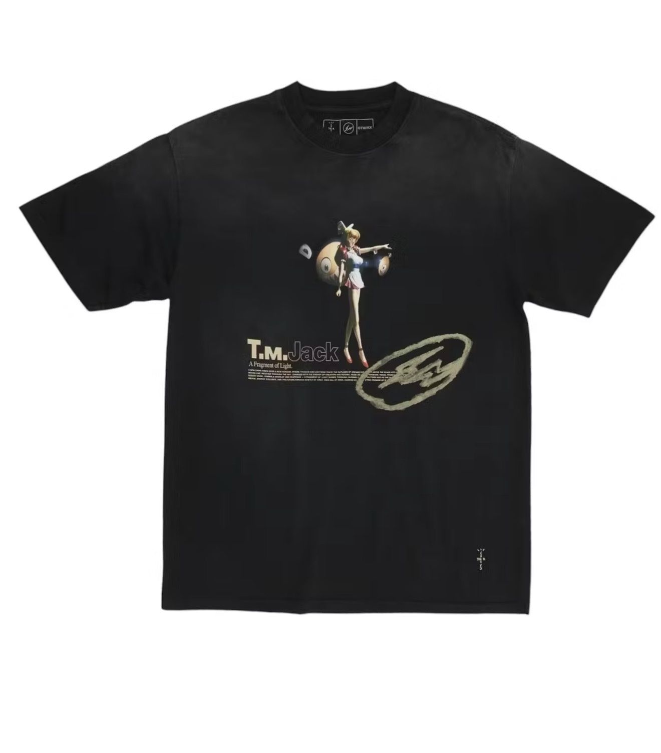 Travis Scott Cactus Jack  Fragment x Takashi Murakami Tokyo Jack Tee XL