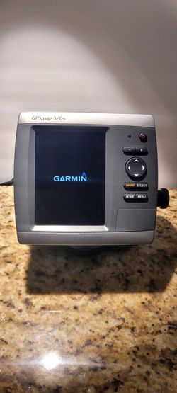 GARMIN GPSMAP 526s SONAR FISHFINDER Marine Color CHARTPLOTTER NMEA2000 GPS with Cover,  Transducer, Mounting Bracket, and Power Harness
