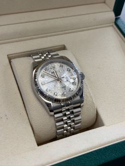 Rolex Datejust 116234 silver Diamond