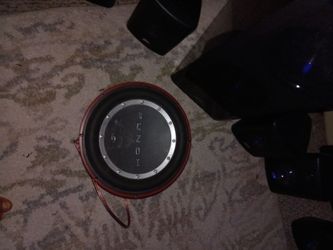 10-in woofer