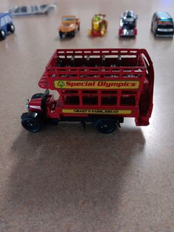 Special Olympics Double Decker Bus Die-Cast Toy