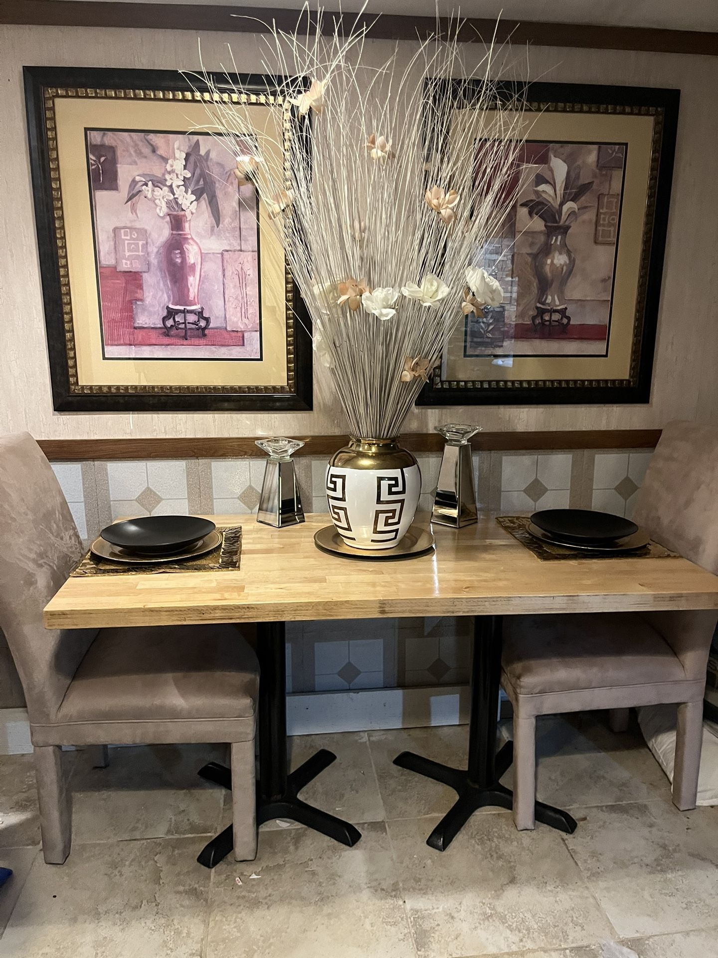 Table And 2 Chairs