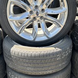 20” Ford Wheels 5x4.5 Tires Included 