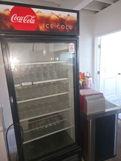 Coca-Cola Commercial Glass Door Refrigerator