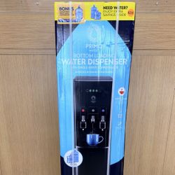 PRIMO WATER BOTTOM LOADING WATER DISPENSER W/SINGLE-SERVE COFFE MAKER 