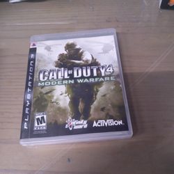 Ps3  Call Of Duty 4modern  Warfare
