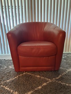 Natuzzi Leather Chair
