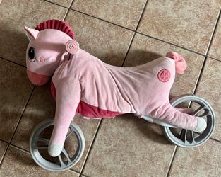 My Buddy Wheels Children's Balance Bike 2-4 Years with Removable Plush Cover Unicorn