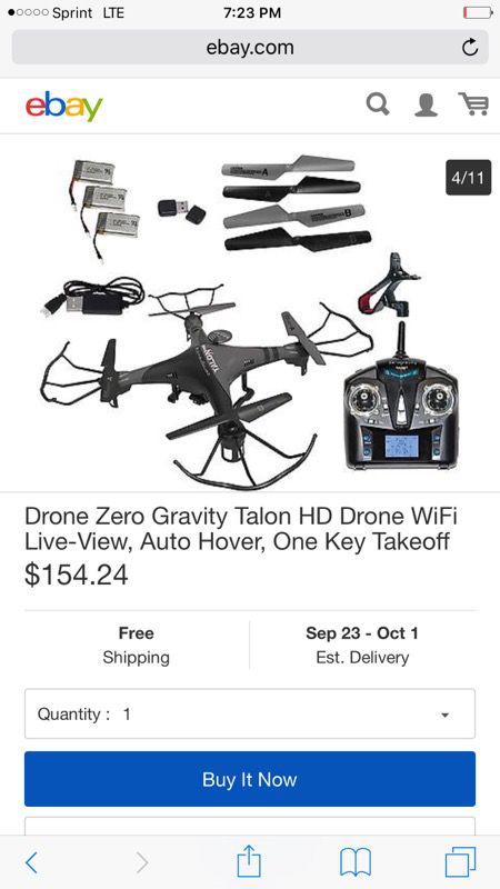 Brand new in the box drone