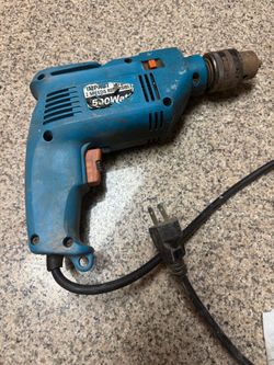 500W Corded Impact Drill 2-Speed Reversible
