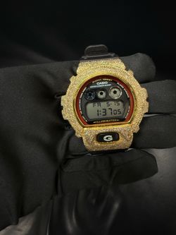 Bussdown G shock natural diamonds