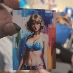 Taylor Swift Art Card