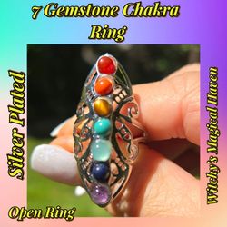 Chakra Crystal Ring