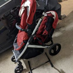 Britax B Ready Stroller w/ Rumble Seat & Car Seat Attachment