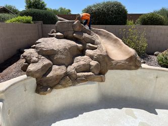 Artificial Rock Waterfalls