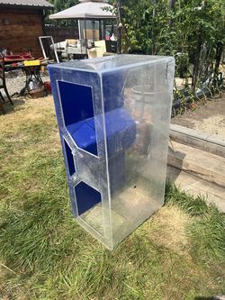 93 Gal Acrylic Aquarium — Drilled, Fittings Included