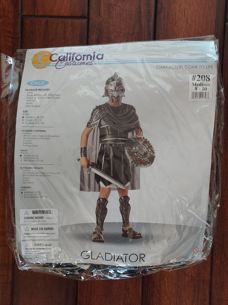 New Dress-Up Costume: Gladiator