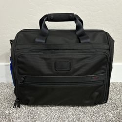 TUMI ‘Alpha 2’ Black Nylon Framed Soft Duffle Bag - 221261D2U 