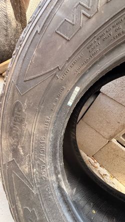 Tires from Toyota Tacoma 265/70r16