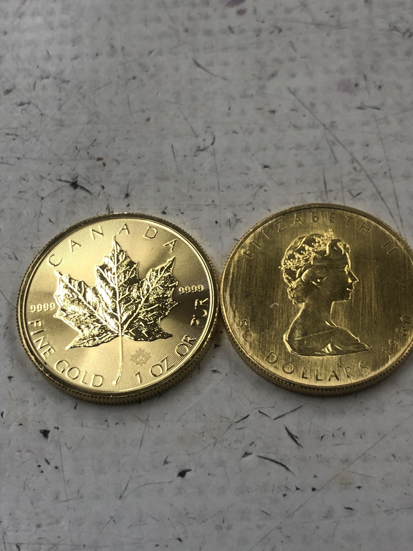 1oz Canada Gold Coins