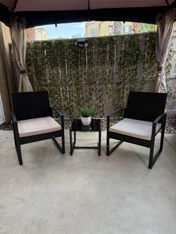 Patio Furniture 3 Pieces