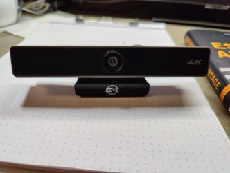 MEE audio 4K Ultra HD Conference Webcam with 4x Zoom and ANC Microphone