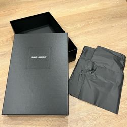 Saint Laurent empty gift box