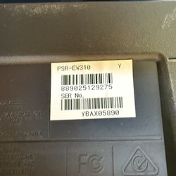 PSR-EW310 Yamaha Keyboard