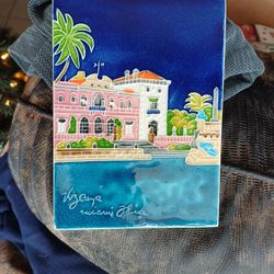 Vintage Vizcaya 5x8 Hand Painted Tile Made In Italy 