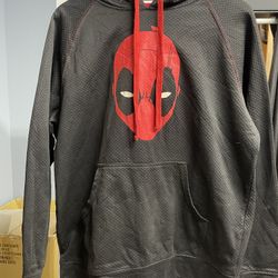 Dead Pool Hoodie Medium