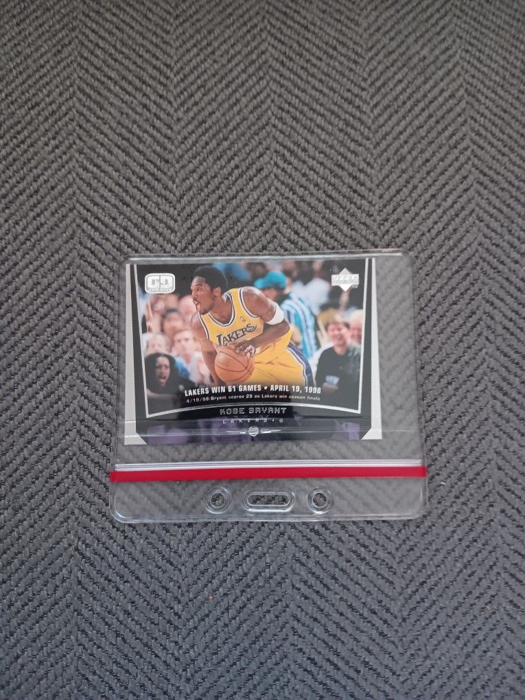 Kobe Bryant  "Lakers " Collectible Basketball Card 