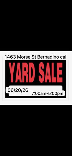 Yard sale