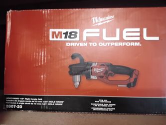 MILWAUKEE FUEL HOLE HAWG 1/2" RIGHT ANGLE DRILL (TOOL ONLY)