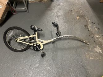 Passenger bike attachment