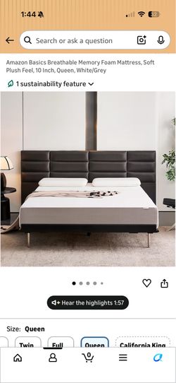 Queen mattress - New