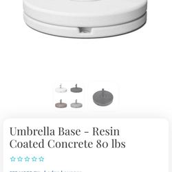 80 Pound Umbrella Stand