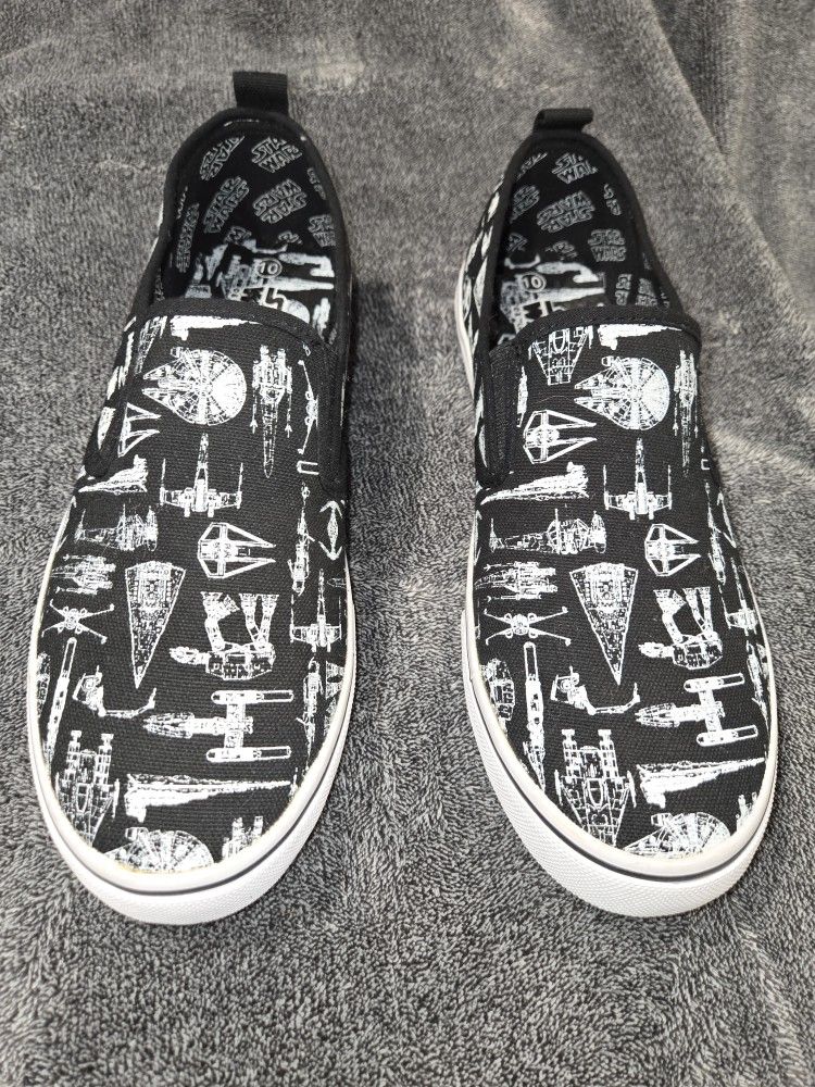 NEW W/Tags Star Wars Slip On Shoes