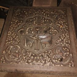 Hand Carved Chinese Table 