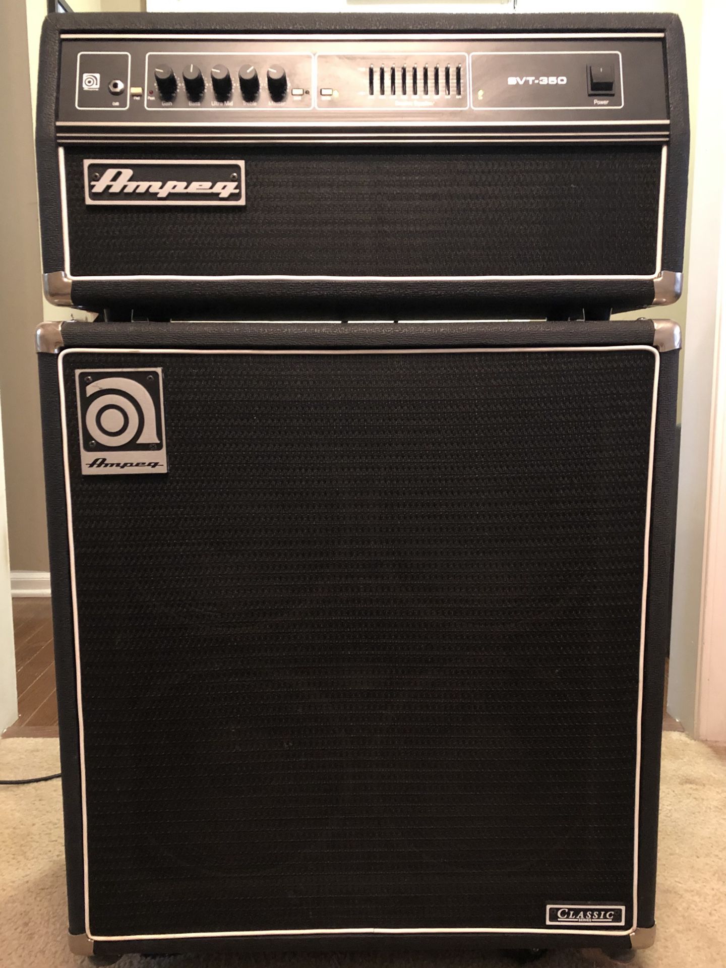 Amped SVT-350 with 4x10 Cabinet