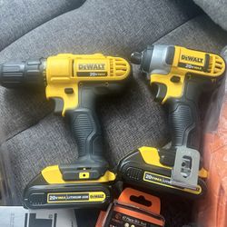 DEWALT DRILL and Bits