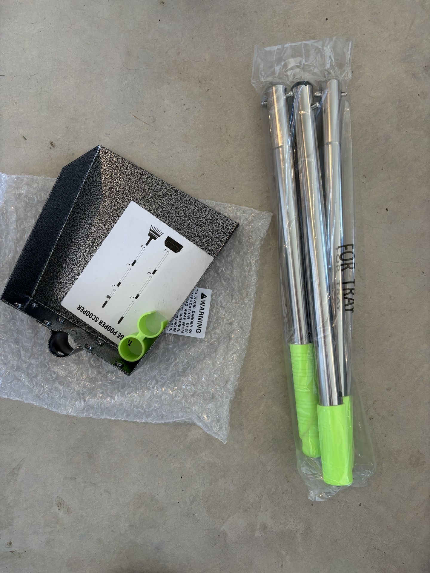 Doggie pooper Scooper Tray