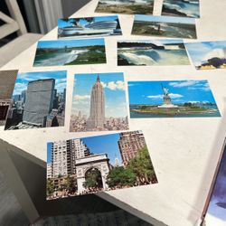 A Dozen Vintage Post Cards New York City And Niagara Falls
