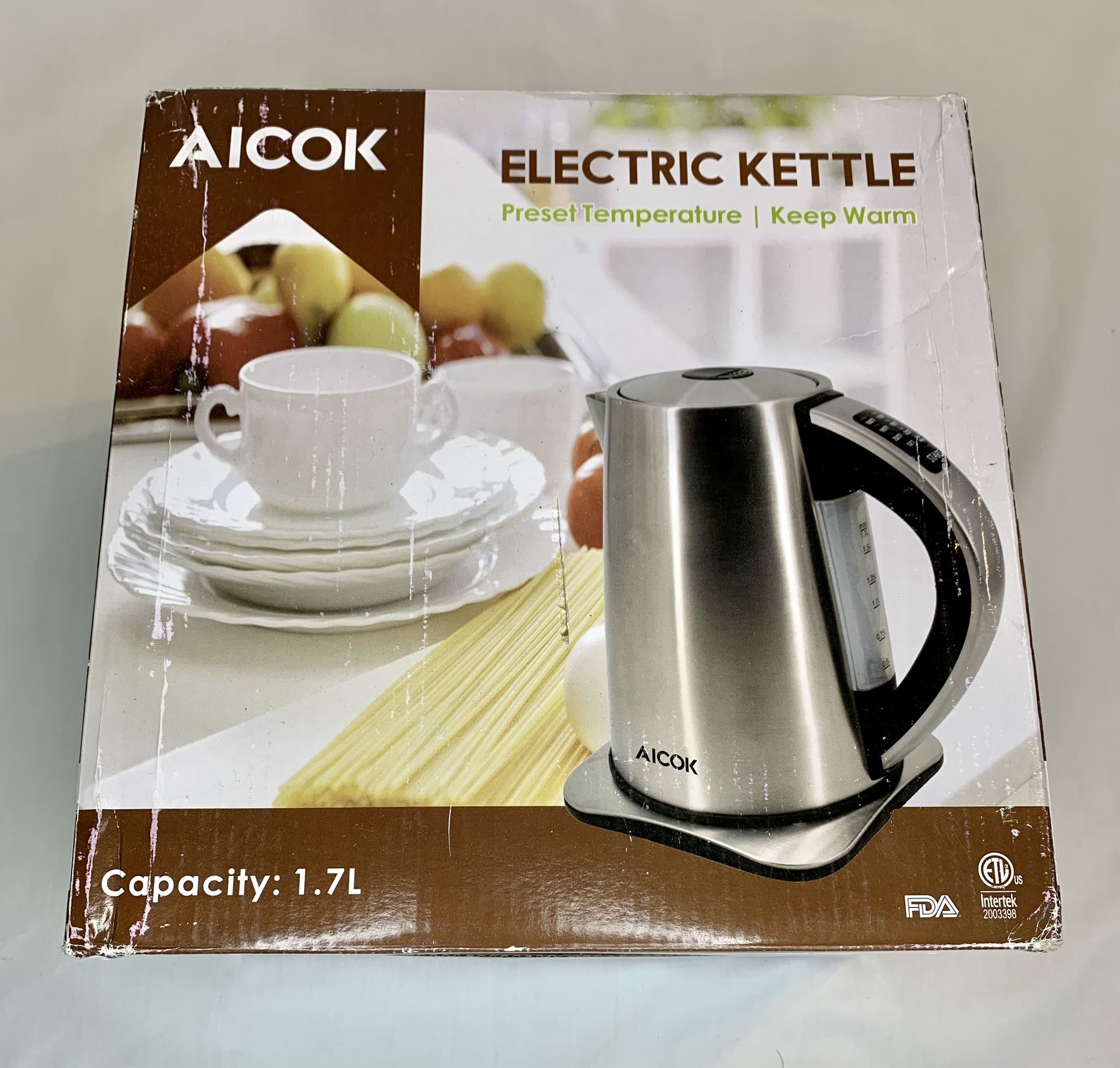 Aicok Variable Temperature Electric Kettle for Sale in Fairfield, CA -  OfferUp